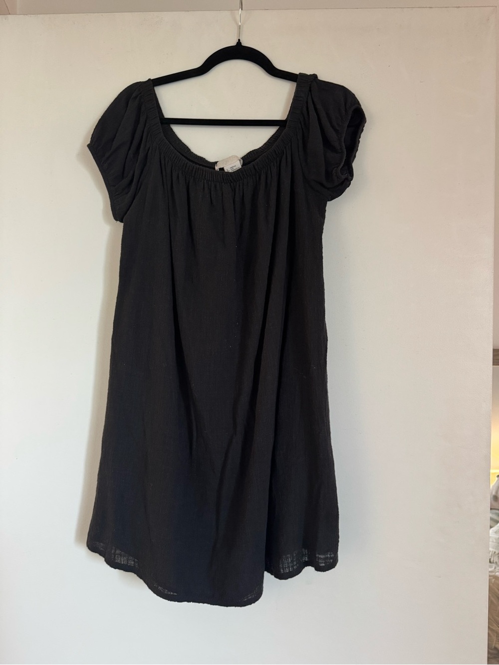 Women's Black off the shoulder dress